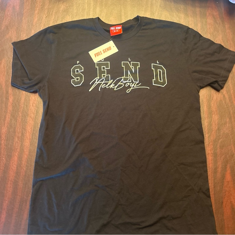 Black Short Sleeve Tee Casual Cotton